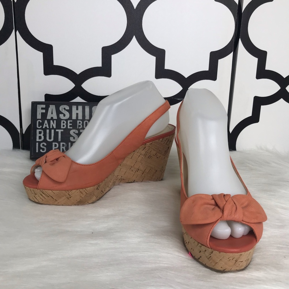 Franco Sarto Cork Wedges